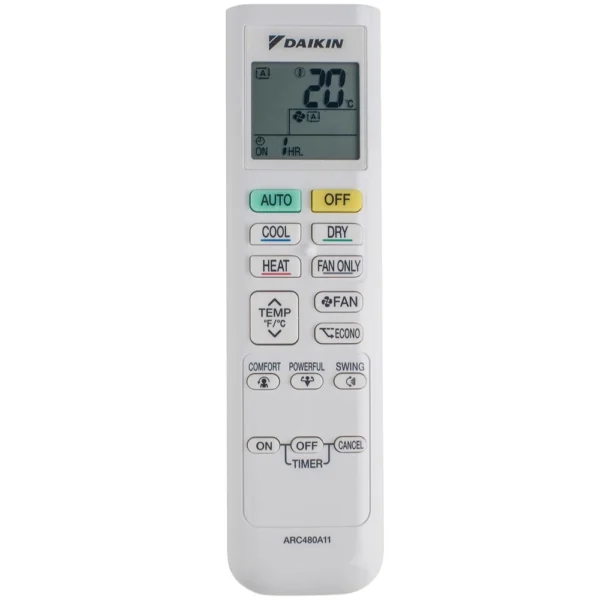Daikin Comfora 35 - betjening