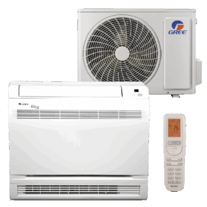 Gree Console 12 gulvmodel og standardmontering