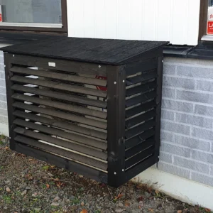 Varmepumpe skjuler i sort