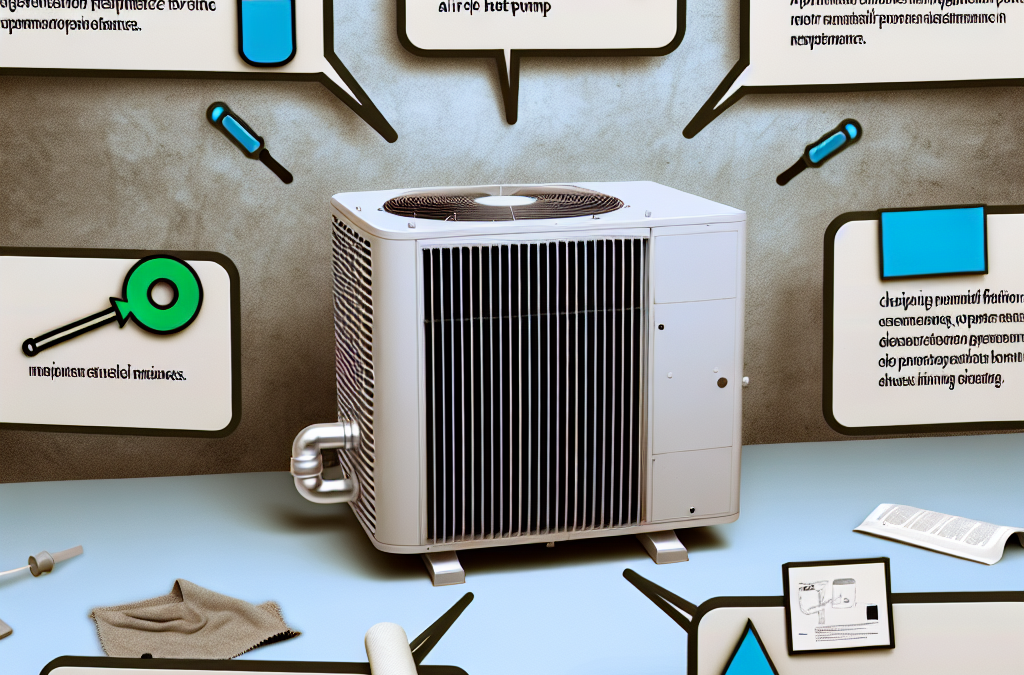 Sådan vedligeholder du effektivt din luft-til-luft varmepumpe: Tip og tricks