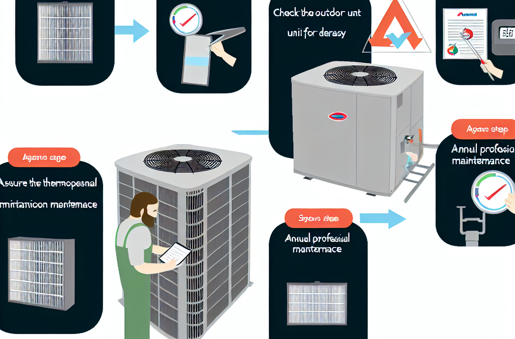 Sådan vedligeholder du din luft-til-luft varmepumpe: Tips til optimal ydeevne