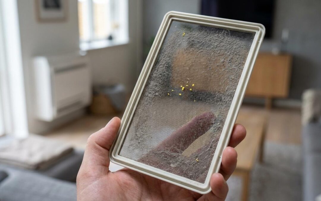 varmepumpe allergi filter