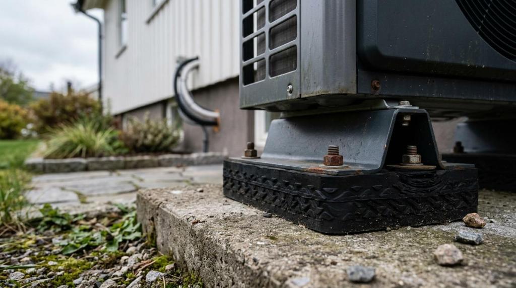 montering varmepumpe træhus