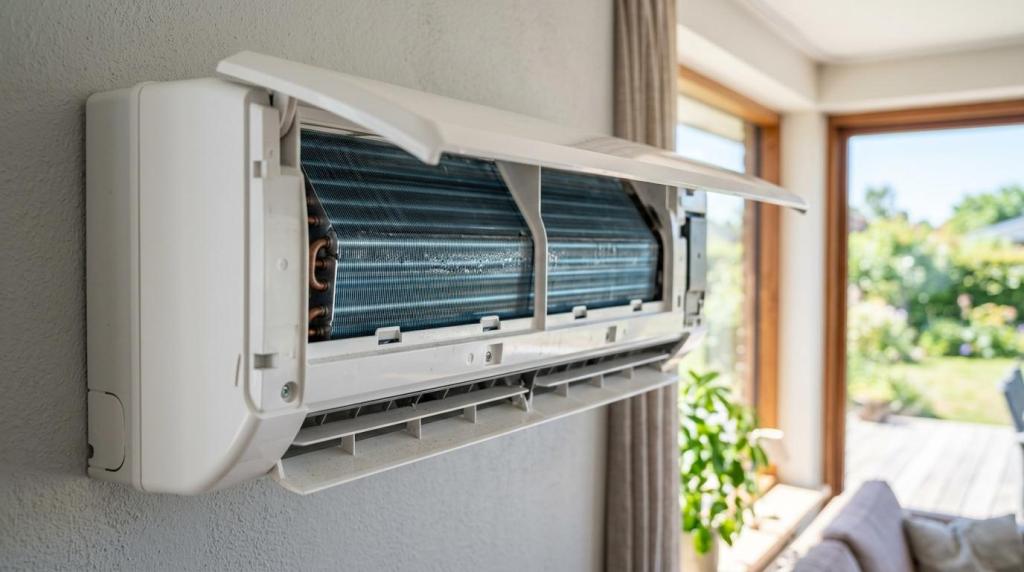 kan varmepumpen bruges som aircondition